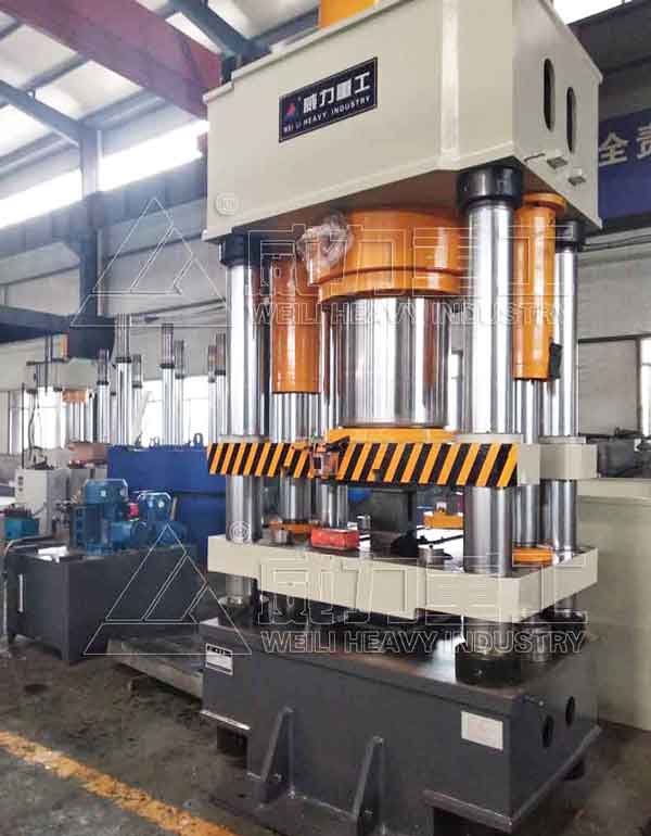 800噸四梁四柱液壓機(jī)，稀土合金粉末成型液壓機(jī)